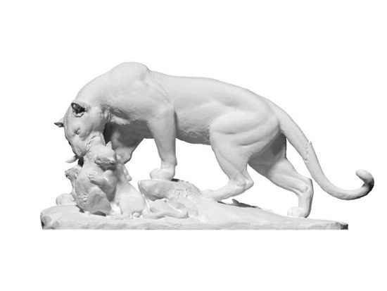 Picture of Panther Sculpture