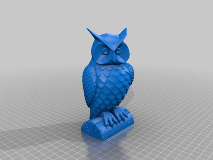 Picture of Owl Statue By Cushwa