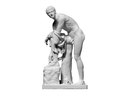 Picture of Hermes Fastening His Sandal
