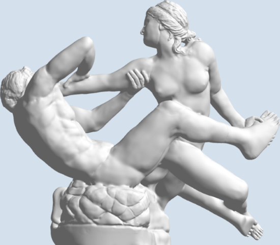 Picture of Satyr and Hermaphrodite