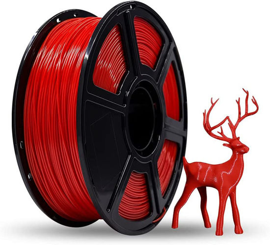 Picture of Official Flashforge® ABS Pro 3D Printing Filament 1.75mm 1KG/Roll for Creator Series (Red)