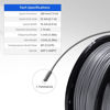 Picture of Official Flashforge® PETG 3D Printing Filament 1.75mm 1KG/Roll for Creator Series (Black)