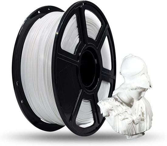 Picture of Official Flashforge® PLA 3D Printing Filament 1.75mm 1KG/Roll for Creator Series (White)